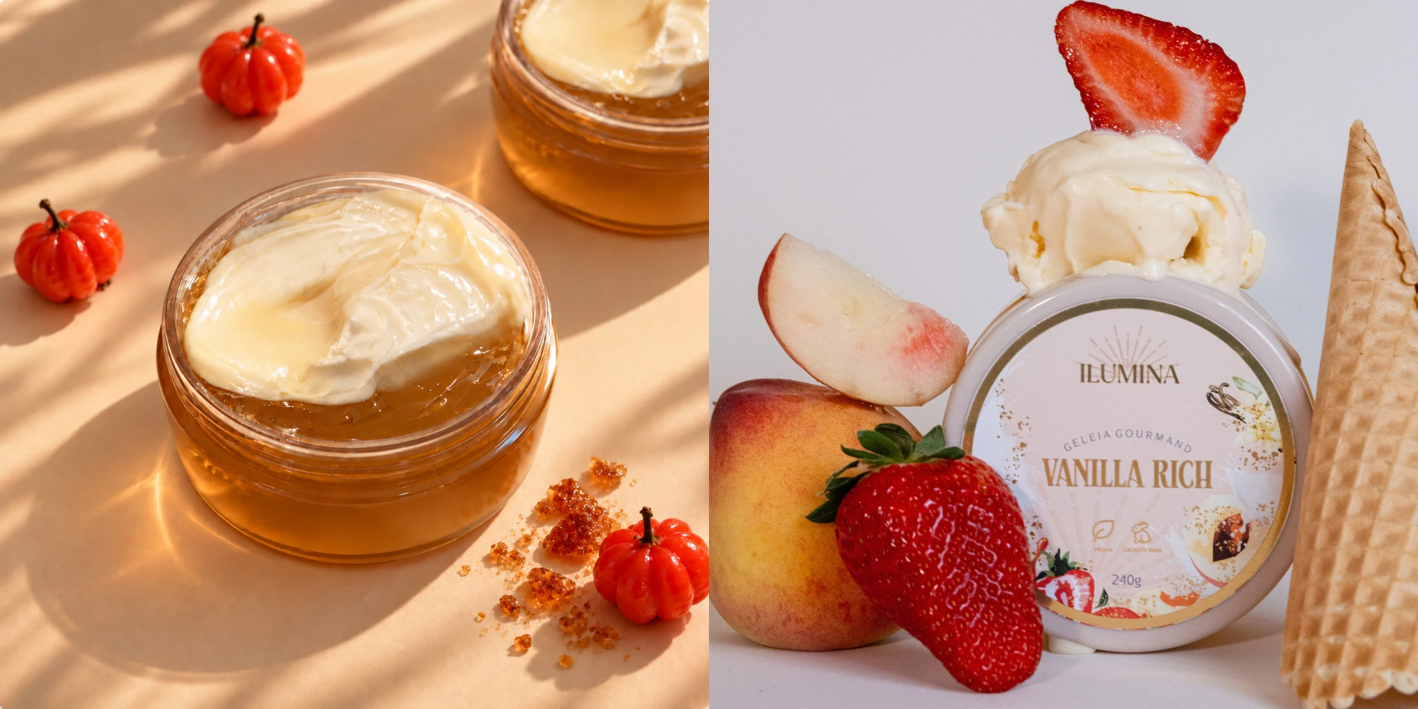 Duo geleias gourmand Ilumina Beauté